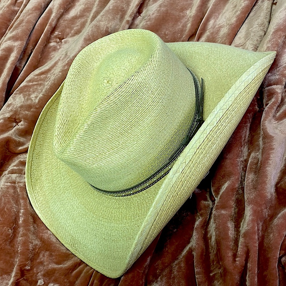 Stetson straw hat. Women’s size small. 4 inch brim.